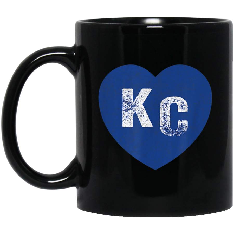 KC Heart Kansas City Royal Blue Love Cool Kc Originals Gear Mug