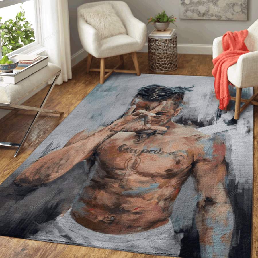 XXXTentacion  – Music Art For Fans Area Rug Living Room Carpet Floor Decor