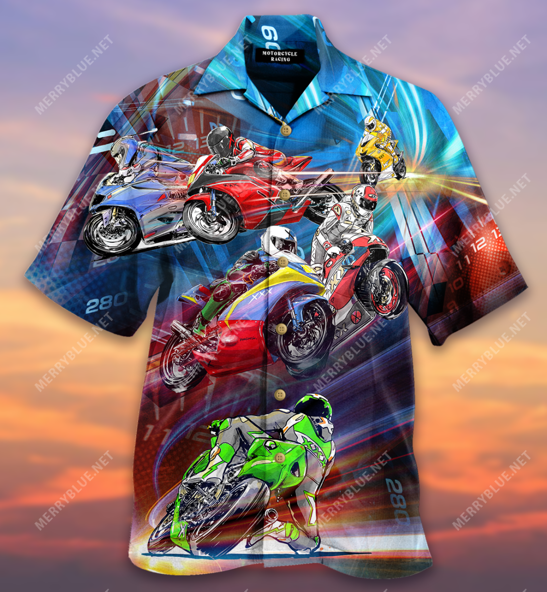 Amazing Motorcycle Racing Hawaii Shirt Ha60619