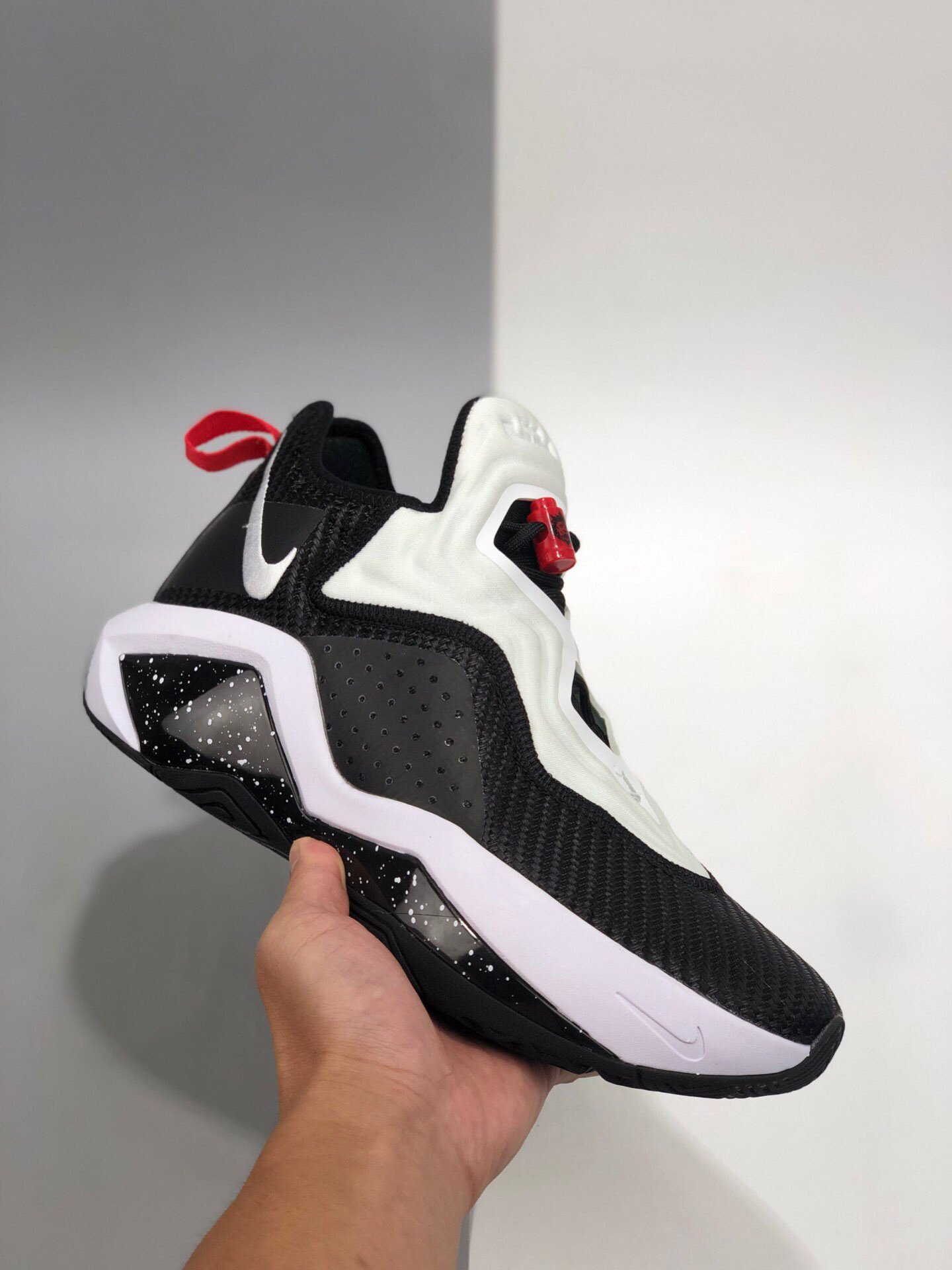 Nike LeBron Soldier 14 BlackWhite-University Red 5338483