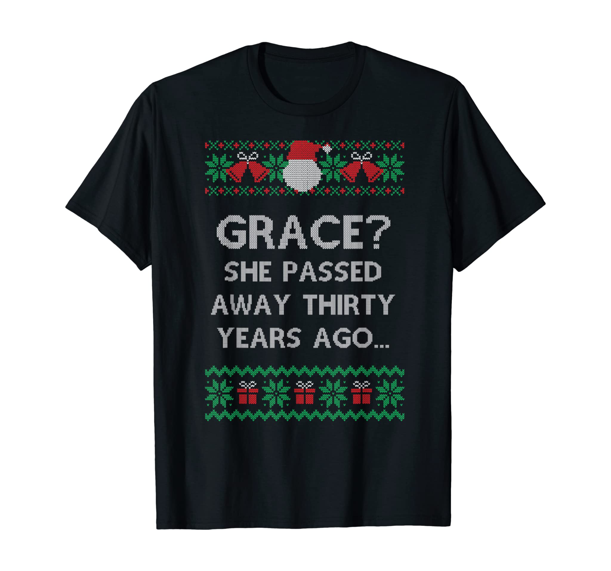 Christmas Family Winter Vacation Ugly Sweater Style T-Shirt T-Shirt