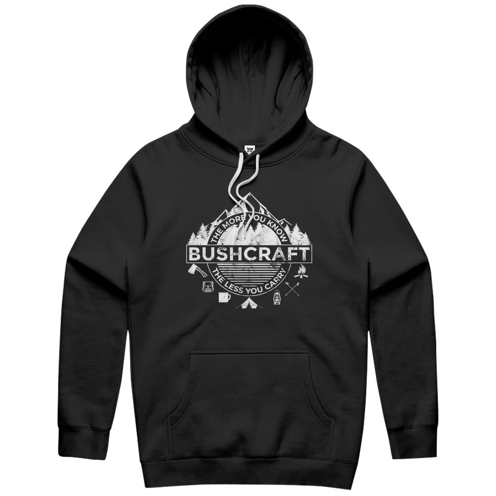 Carry Less Bushcraft Bushcrafting Camping Hoodie