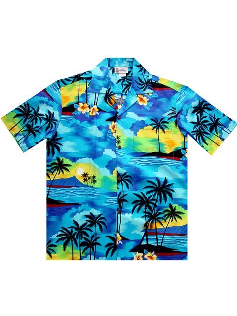 Sunset Multicolor Amazing Design Hawaii Shirt Ha44571