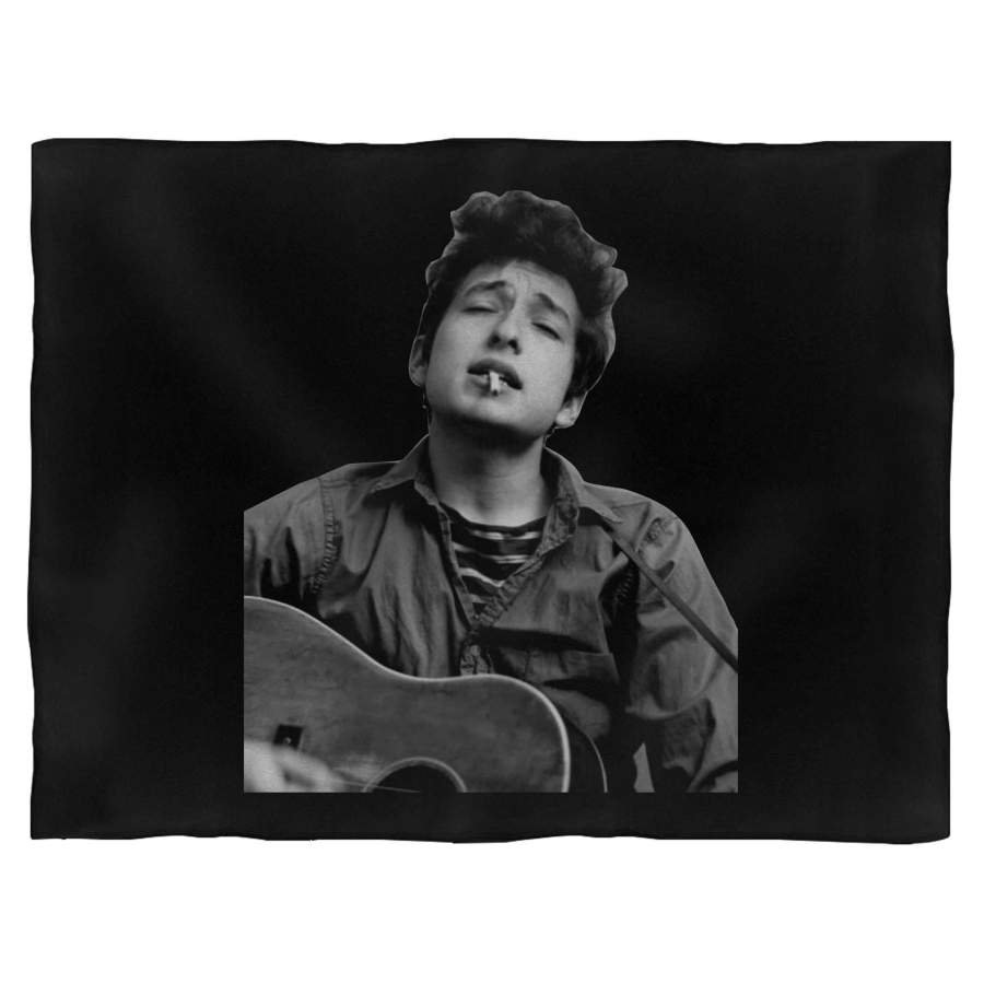 Bob Dylan Guitar Blanket