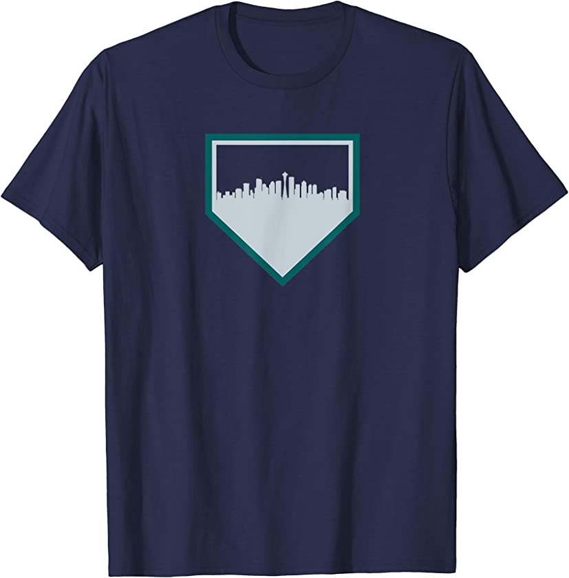 Vintage Seattle Baseball SEA Home Skyline Shirt