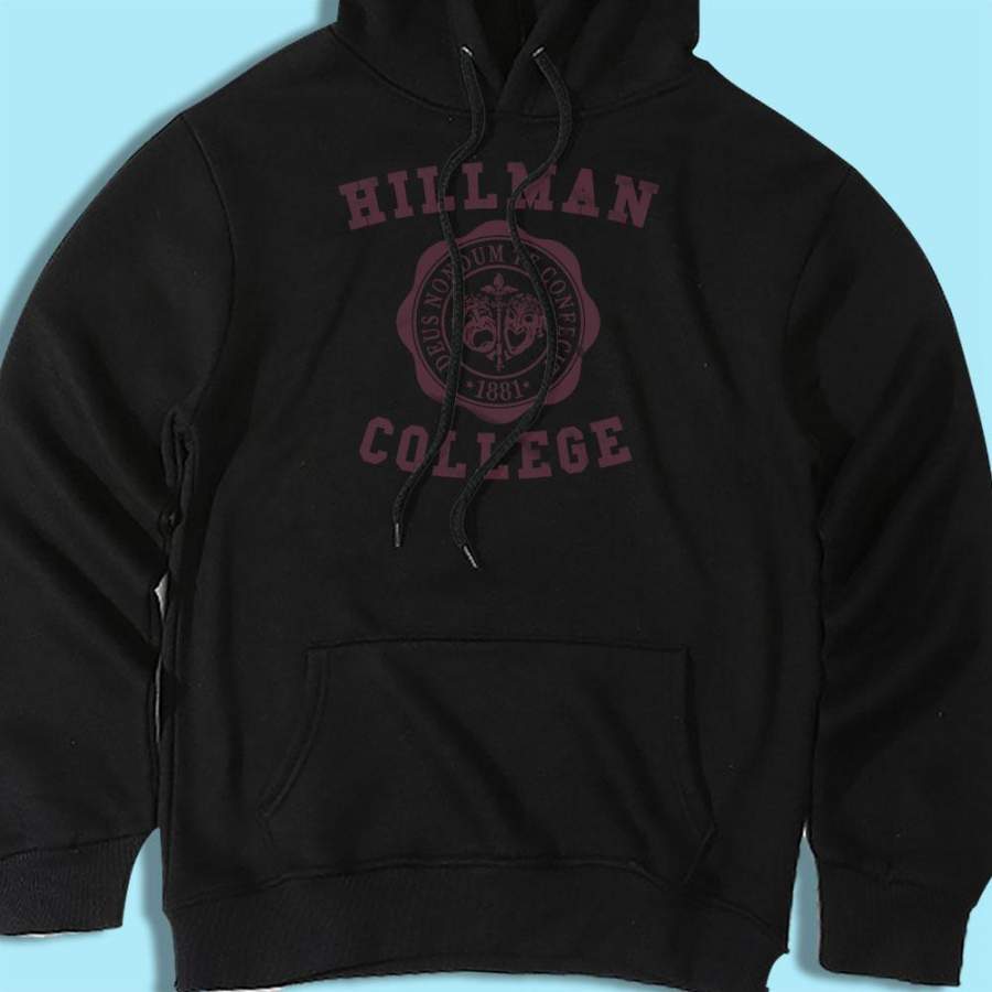 Hillman College 80’S Retro Men’S Hoodie