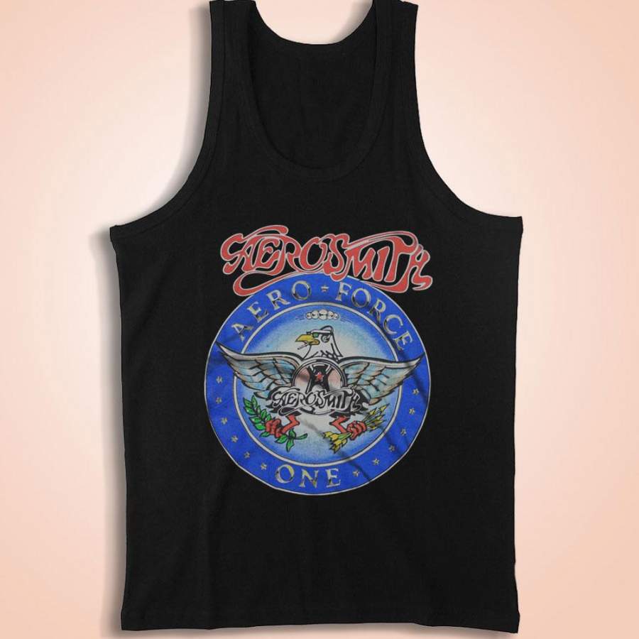 Wayne’S World Garth Aerosmith Men’S Tank Top