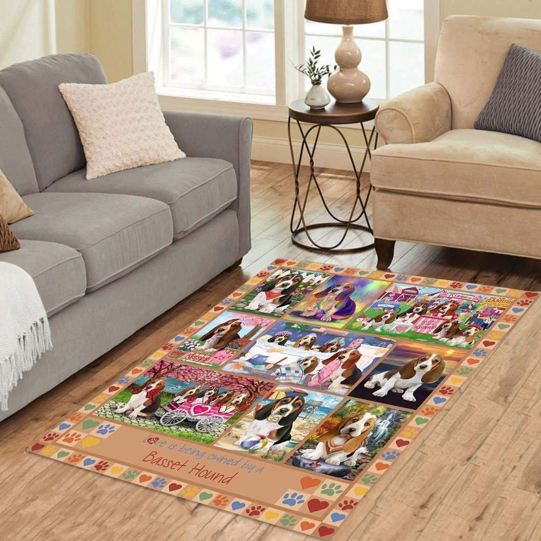 Basset Hound Limited Edition  Sku 263493 Rug