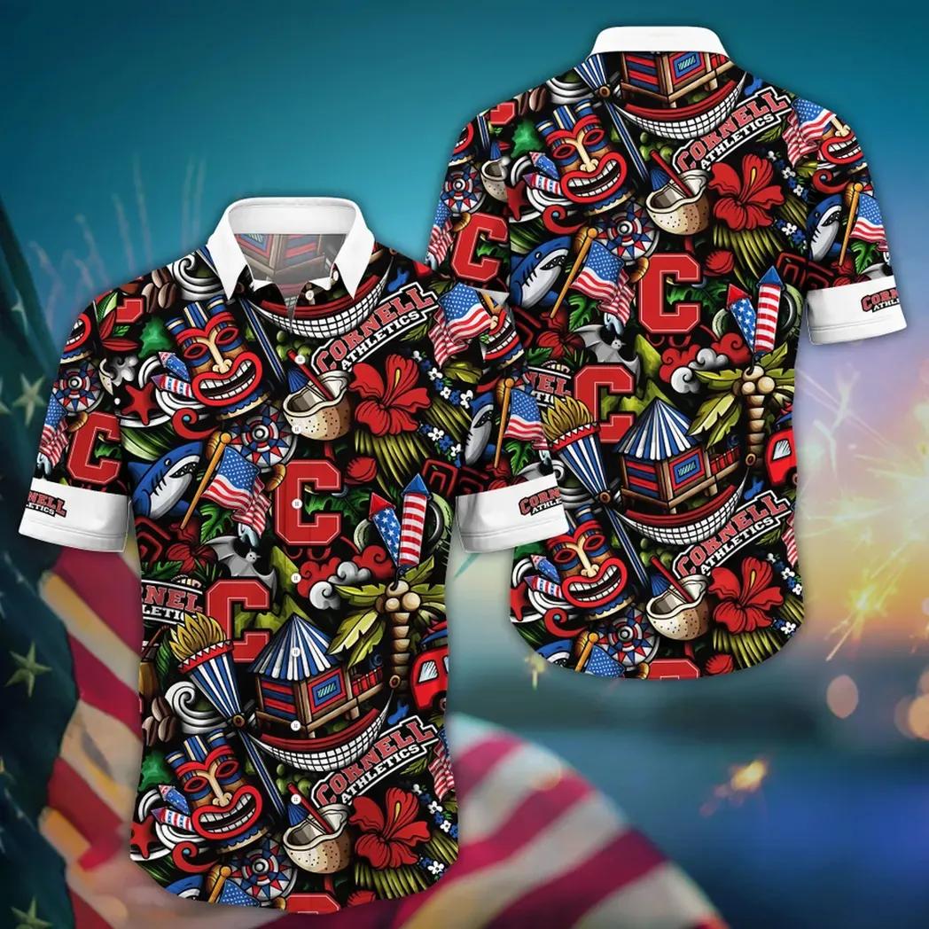 Cornell Big Red Ncaa Flower Aloha Hawaiian Shirt 14, Ncaa Hawaiian Shirt