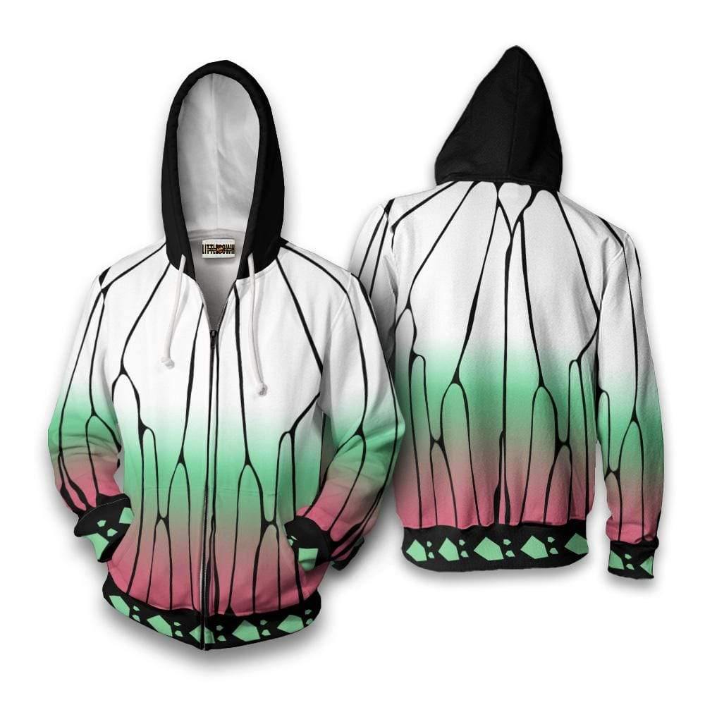 Shinobu Kocho Hoodie Demon Slayer Anime Casual Cosplay Costume