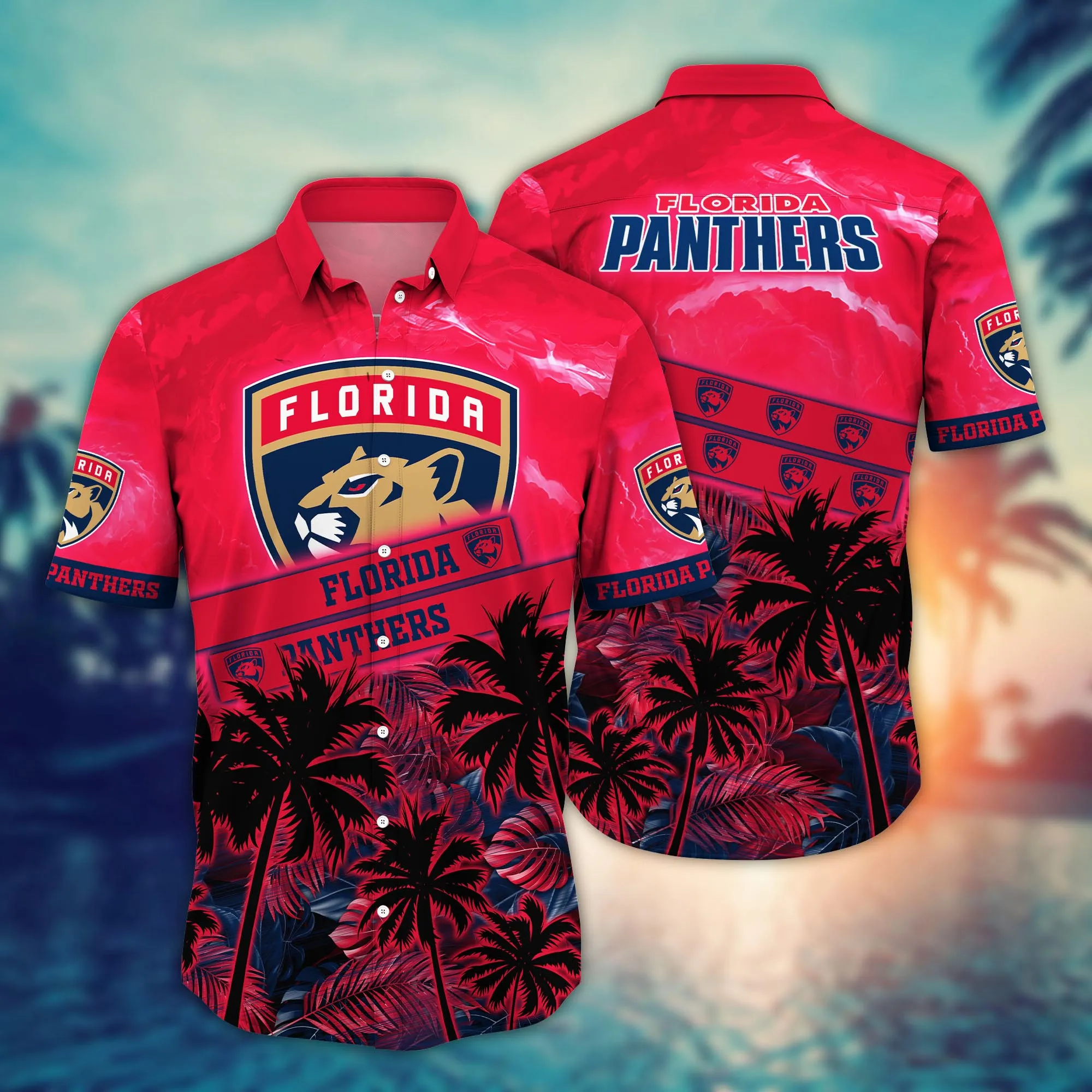 Florida Panthers Nhl Hawaiian Shirt Festivalstime Aloha Shirt