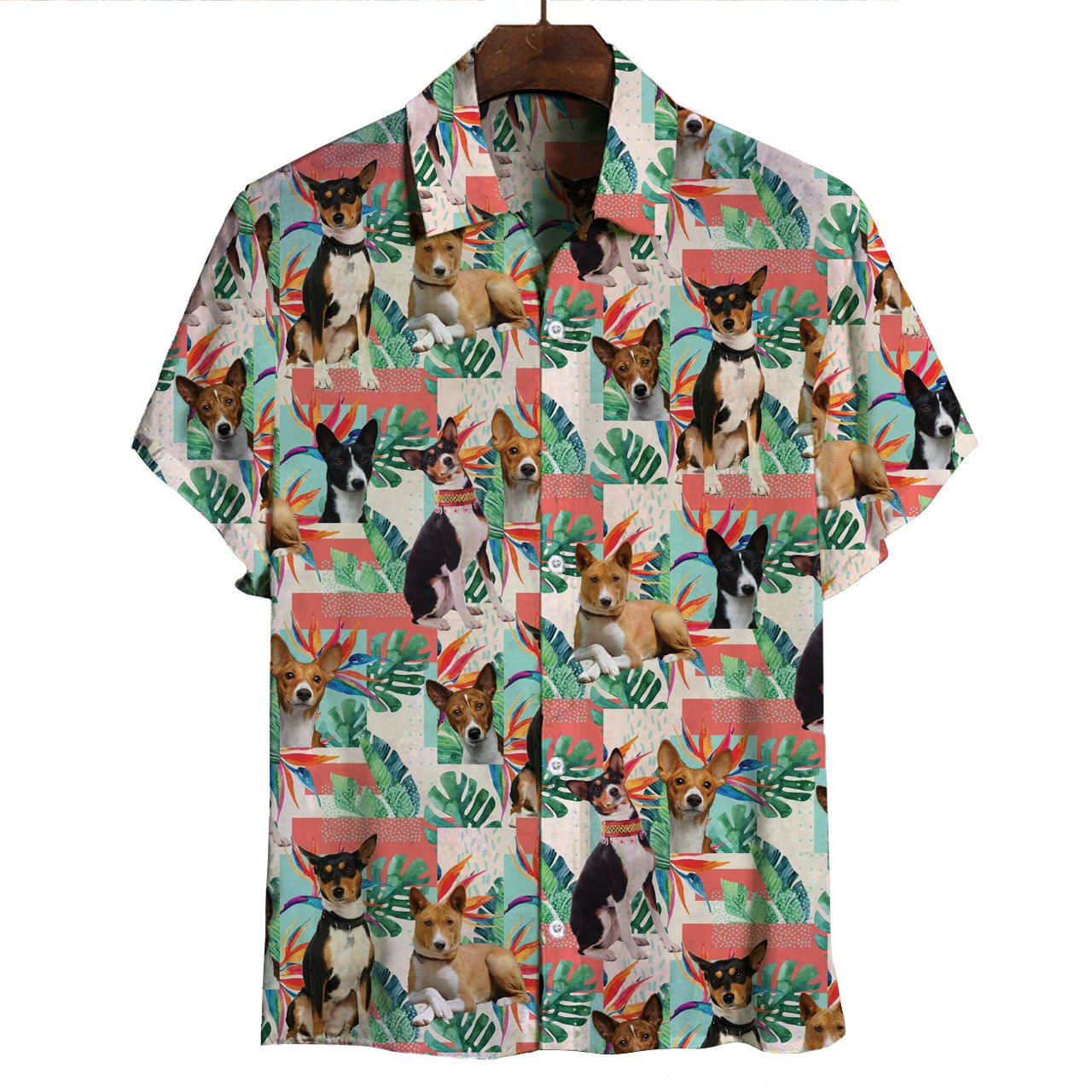 Basenji Hawaii Shirt Ha60129