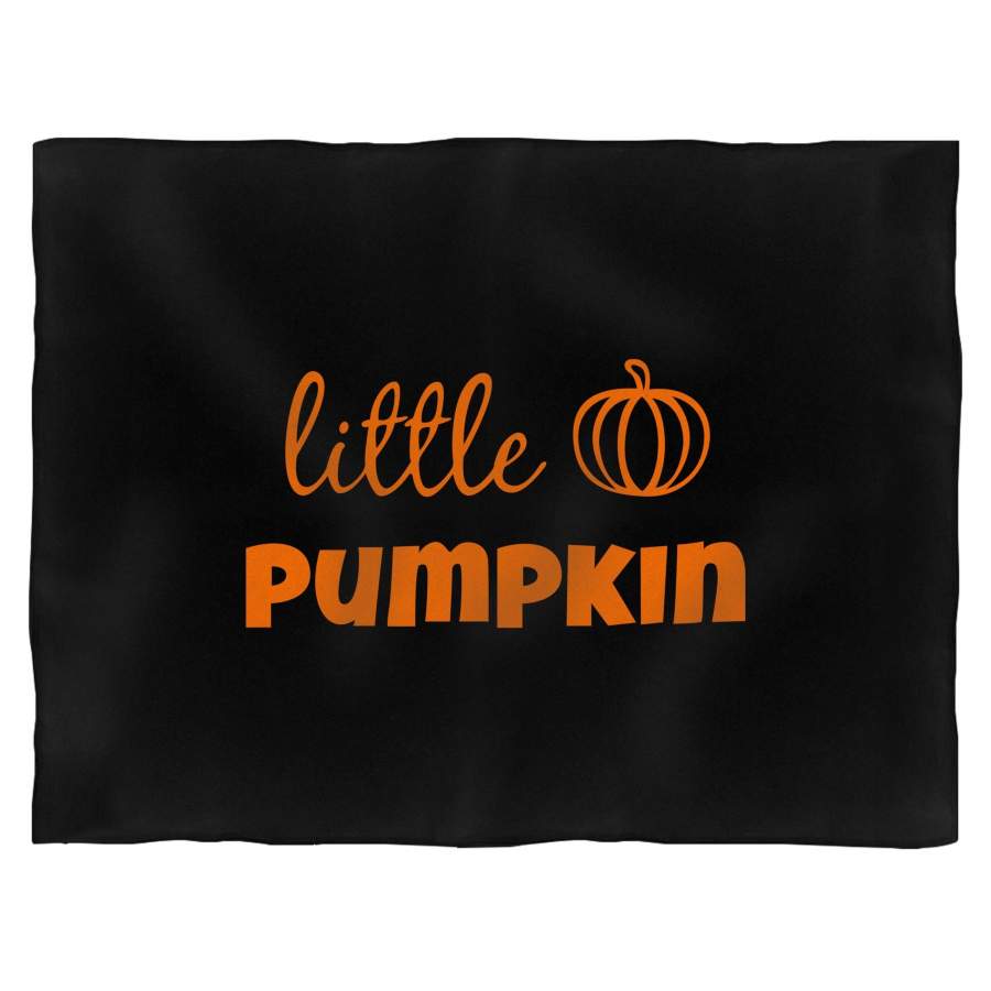 Little Pumpkin Halloween Blanket