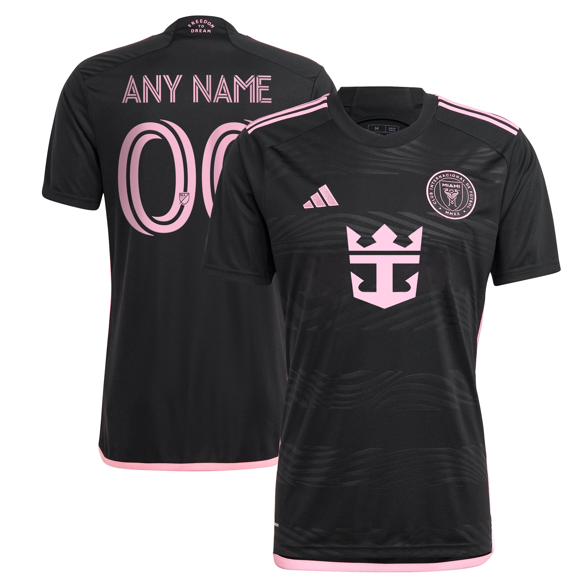 Inter Miami CF 2024 La Noche Replica Custom Jersey – Black