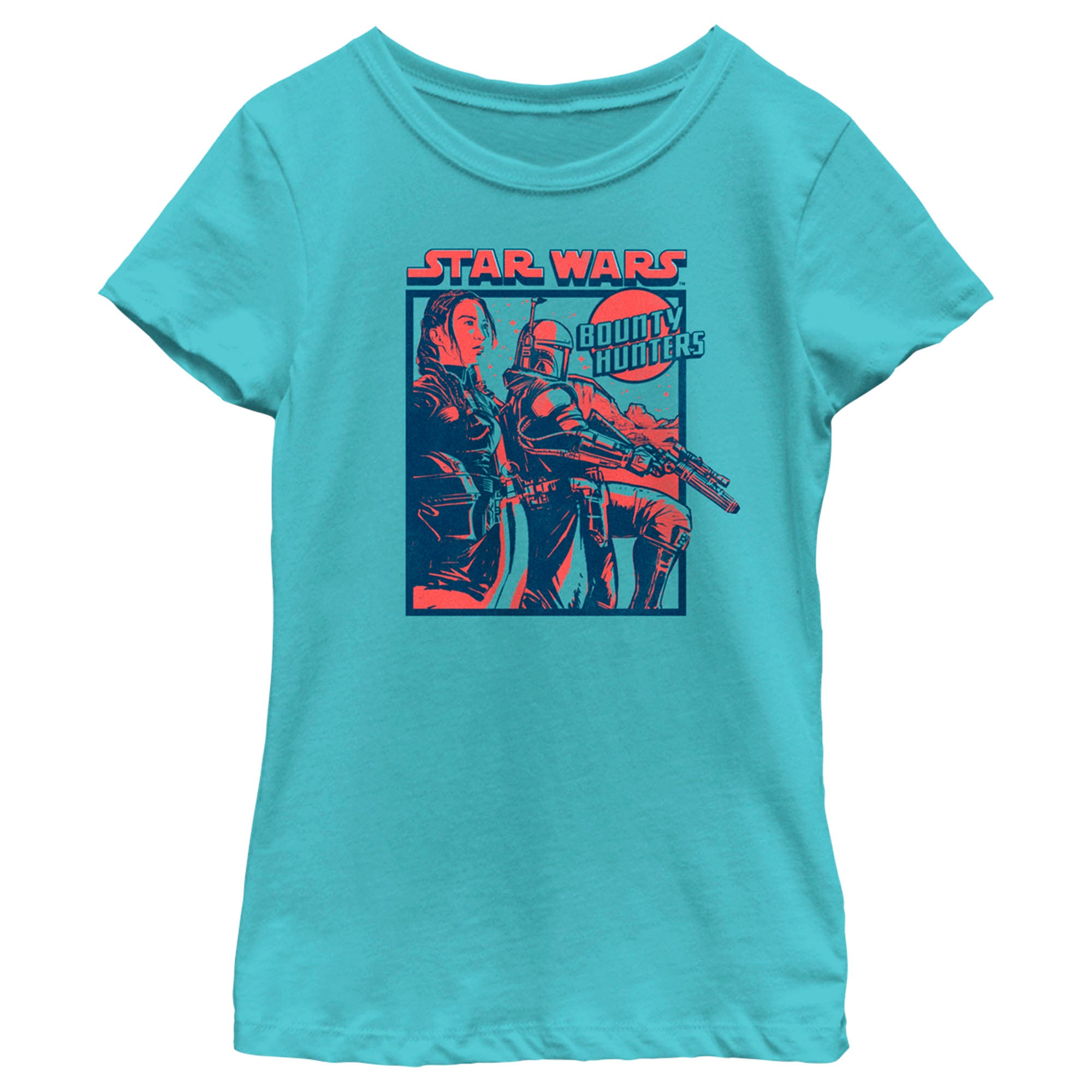 The Book Of Boba Fett Girl’S Bounty Hunters  T-Shirt