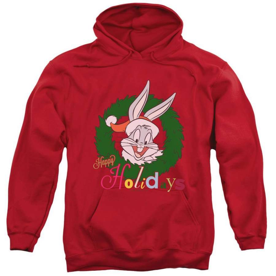 Looney Tunes Holiday Bunny Pullover Hoodie