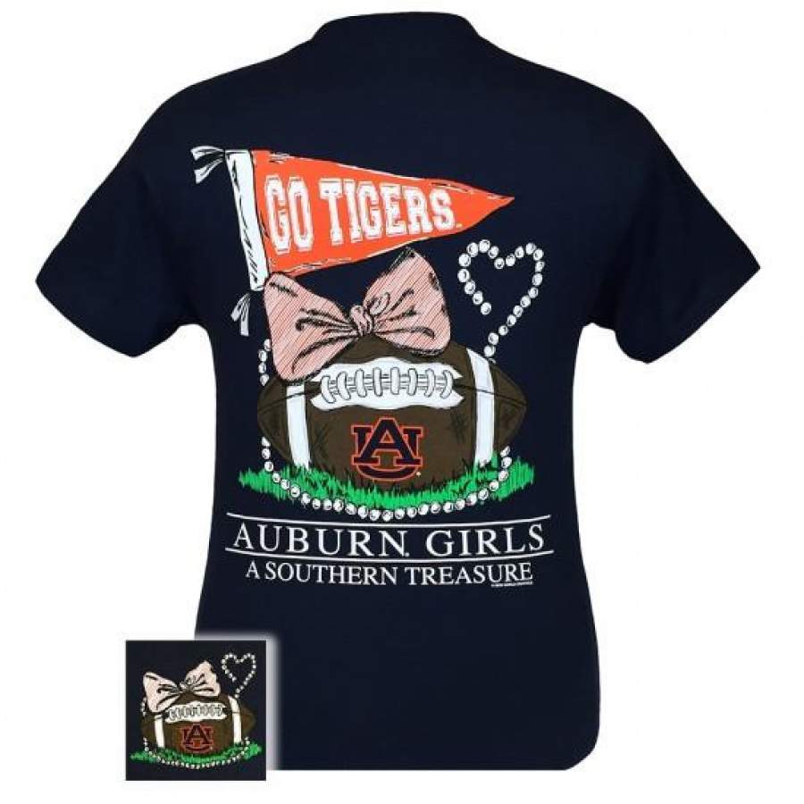 Auburn Tigers War Eagle Preppy Southern Treasure T-Shirt