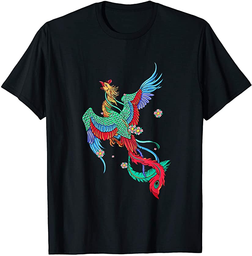 Phoenix Ancient Bird Fantasy Animal Creature T-Shirt