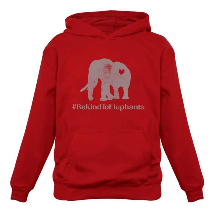 Be Kind To Elephants Support Women Hoodie