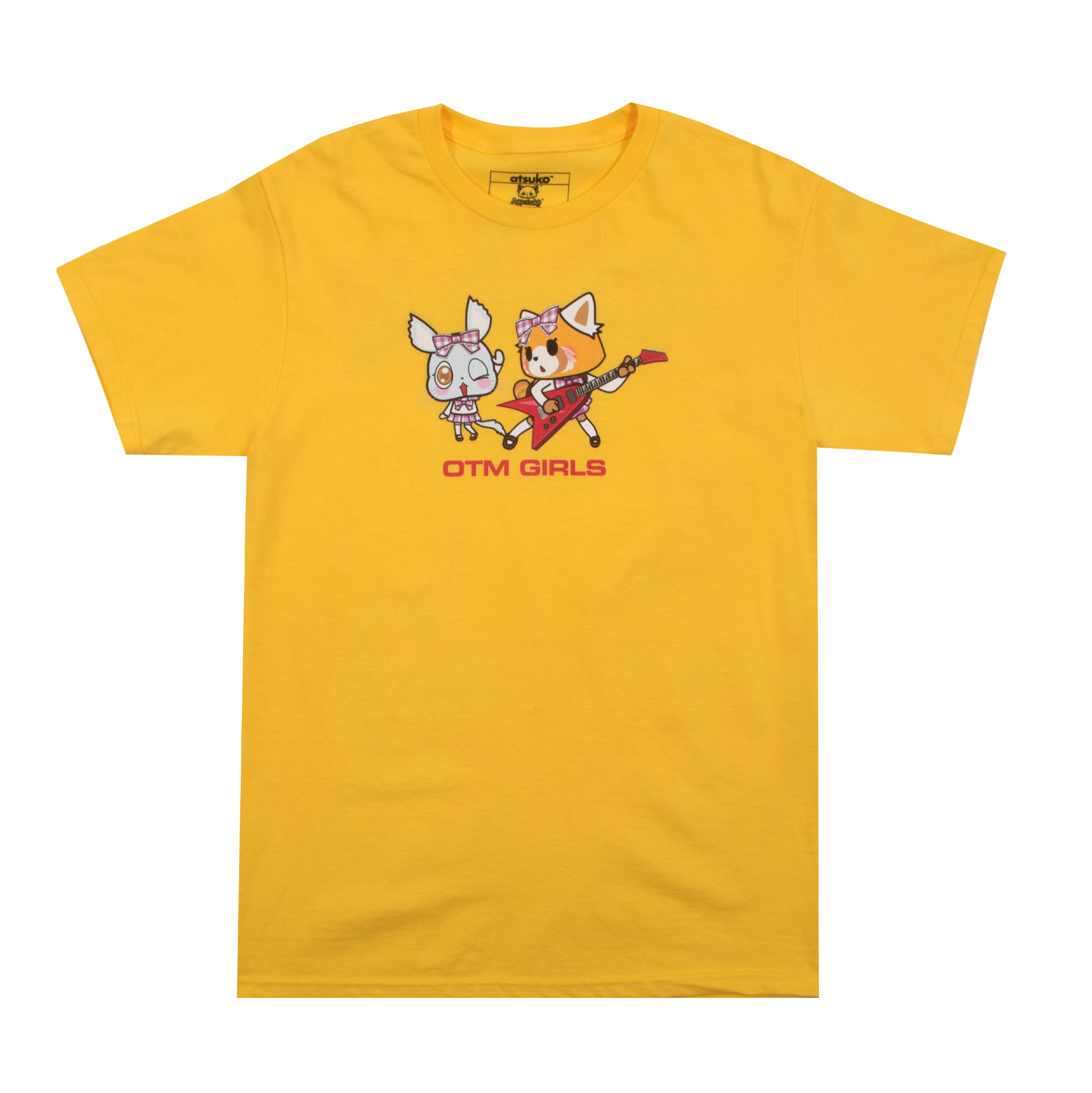 Aggretsuko Otm Girls Yellow Tee