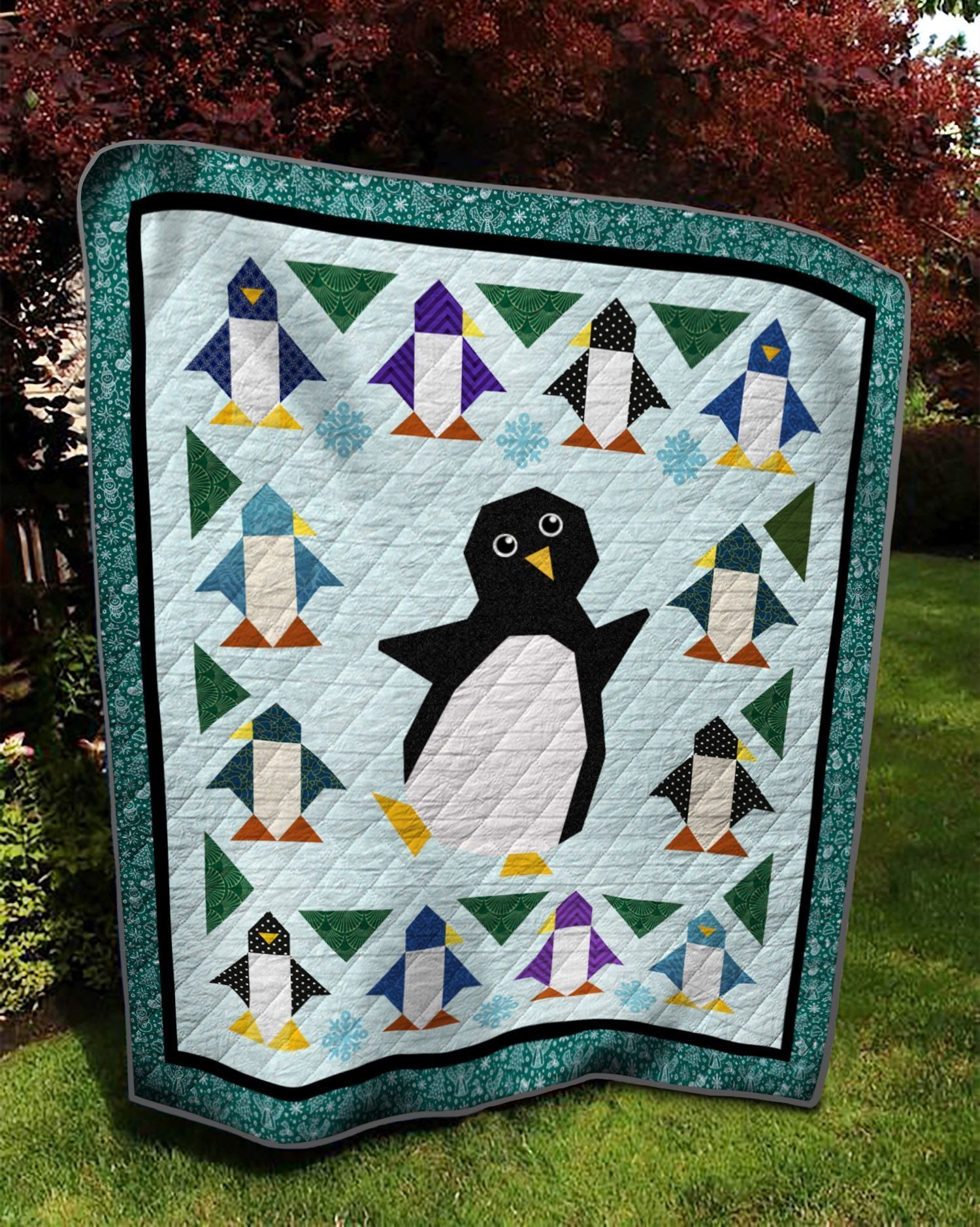 Penguin Quilt Ciucl