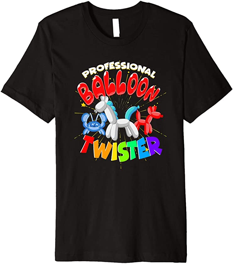 Professional Balloon Twister Animal Twisting Balloons Party Premium T-Shirt