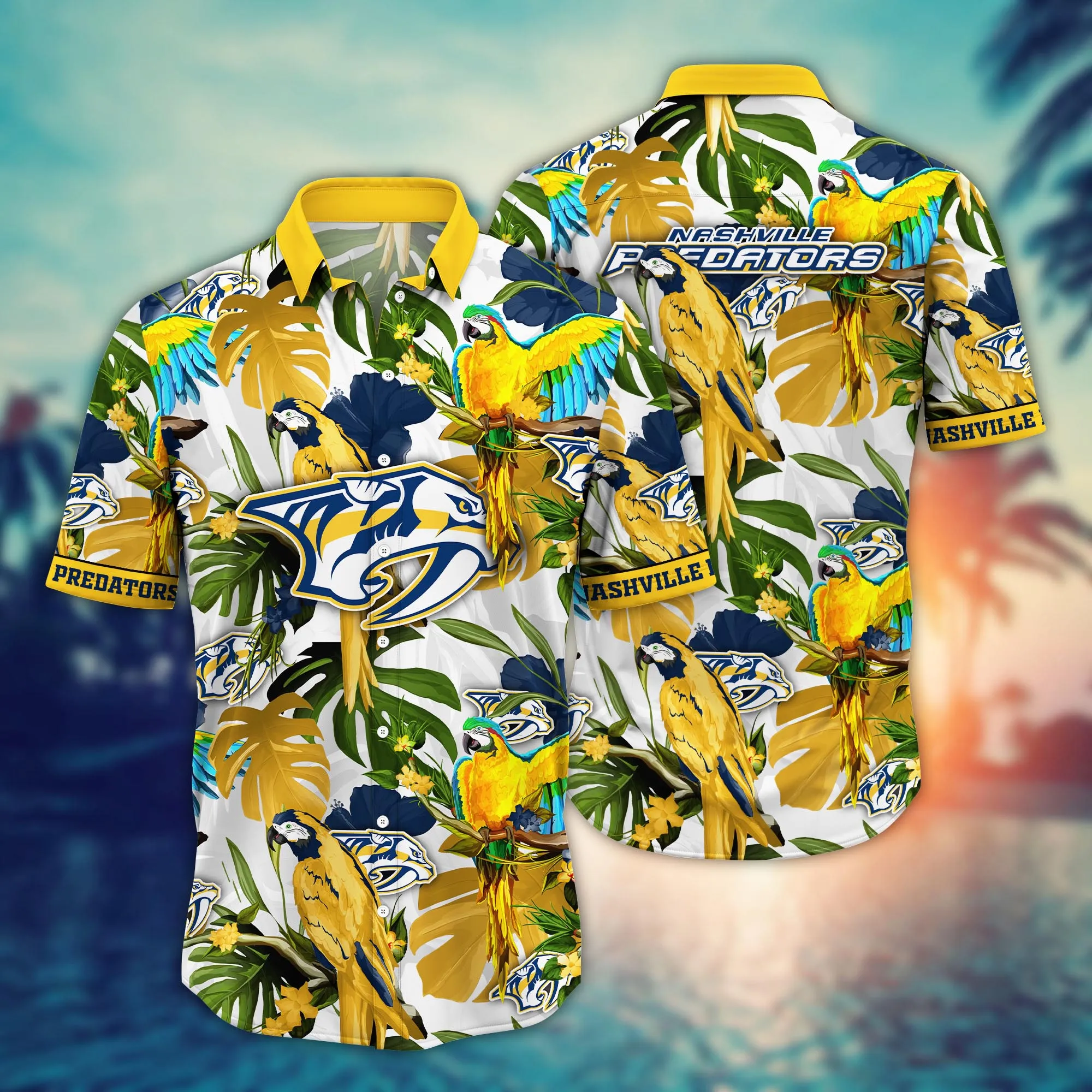 Nashville Predators Nhl Hawaiian Shirt Ice Cream Seasontime Club Match Shirts