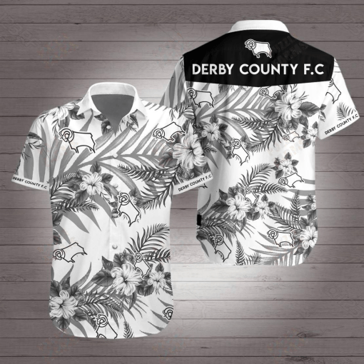 Derby County U Hawaiian Shirts For Men Ha101009