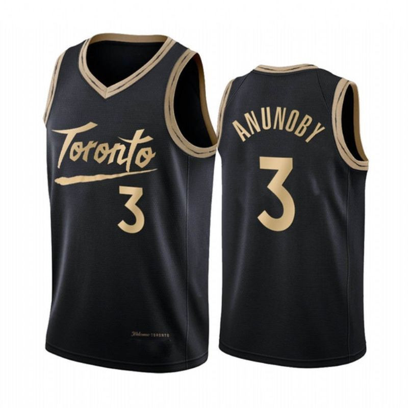 Toronto Raptors Og Anunoby #3 2020 NBA New Arrival Black Jersey