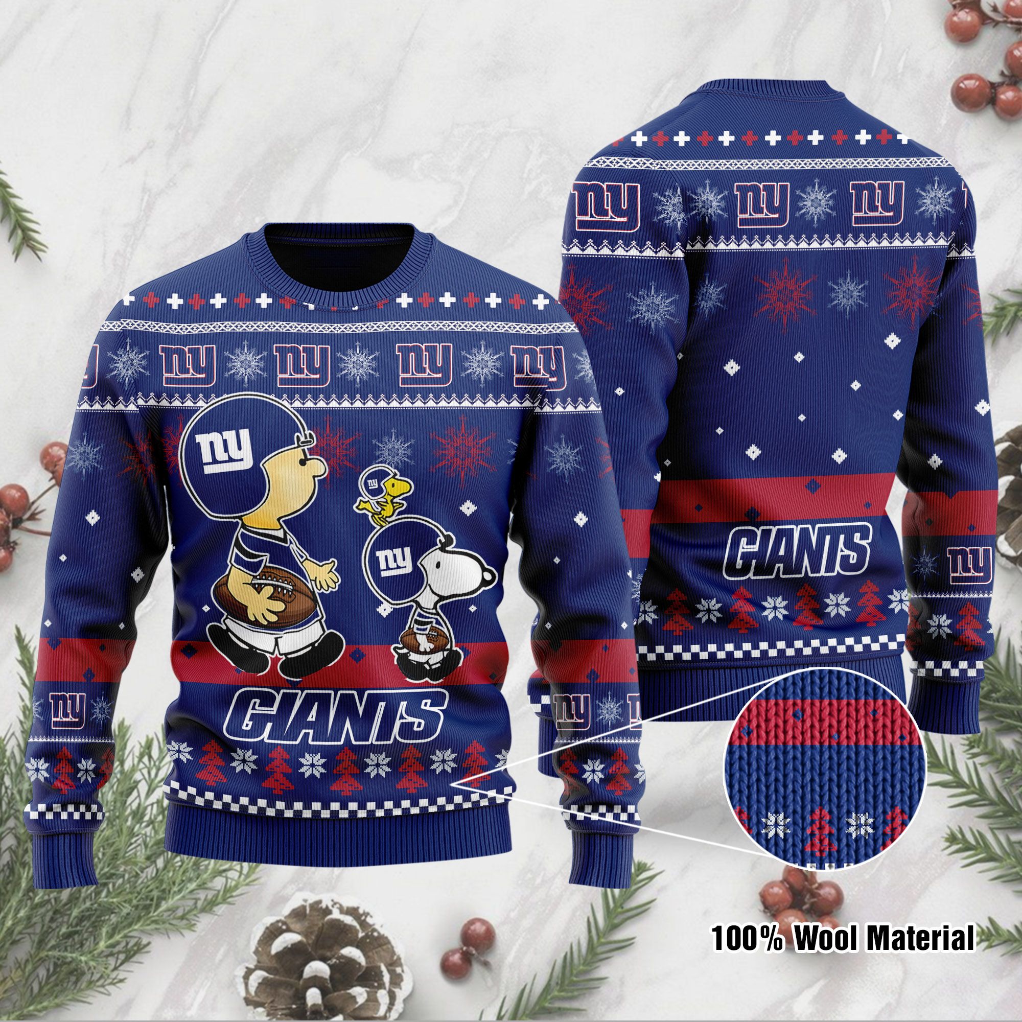 New York Giants SP Ugly Sweater 189 L1MTH0256-XM