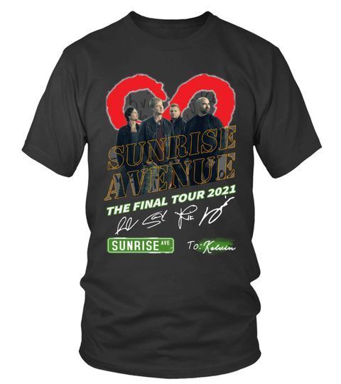 Baeelly™ Sunrise Avenue T-Shirt 2D – Mt300