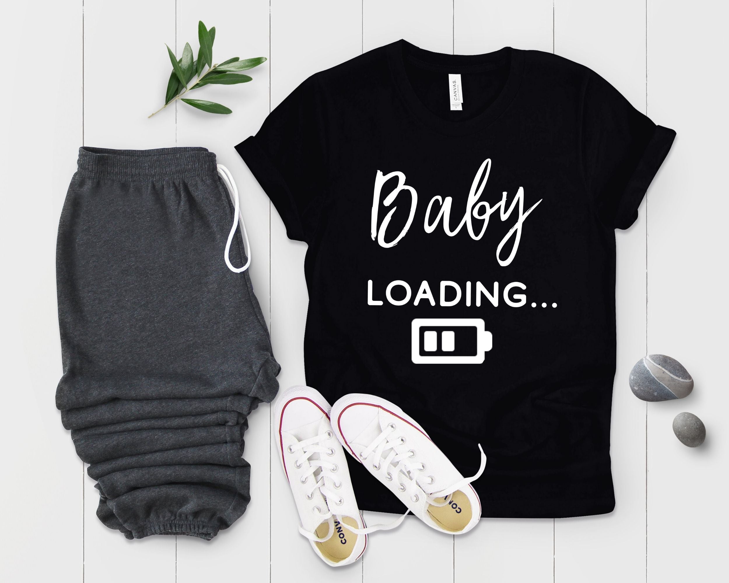 Baby Loading Pregnancy Announcement Shirt