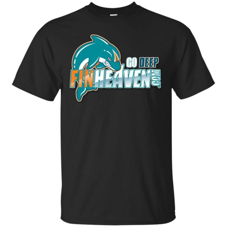 DOLPHINS – FinHeaven Site Logo T Shirt & Hoodie