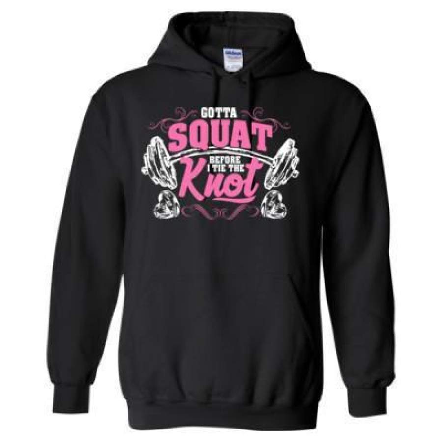 AGR Gotta Squat Before I Tie The Knot – Heavy Blend™ Hooded Sweatshirt