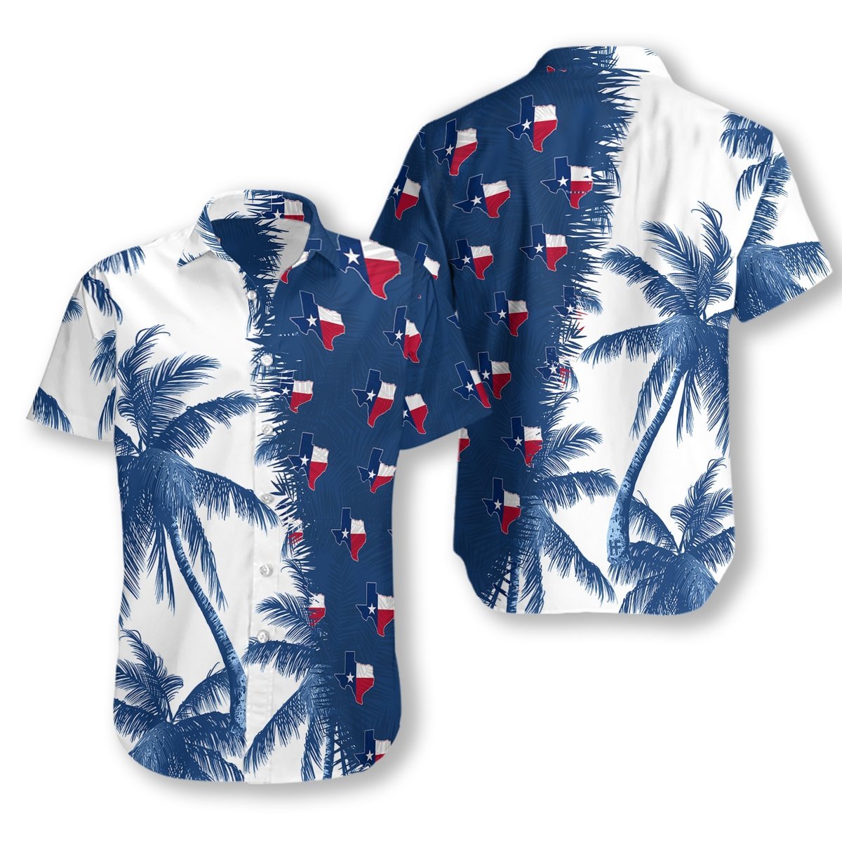 Texas All Over Printed Hawaiian Shirt Ha87832