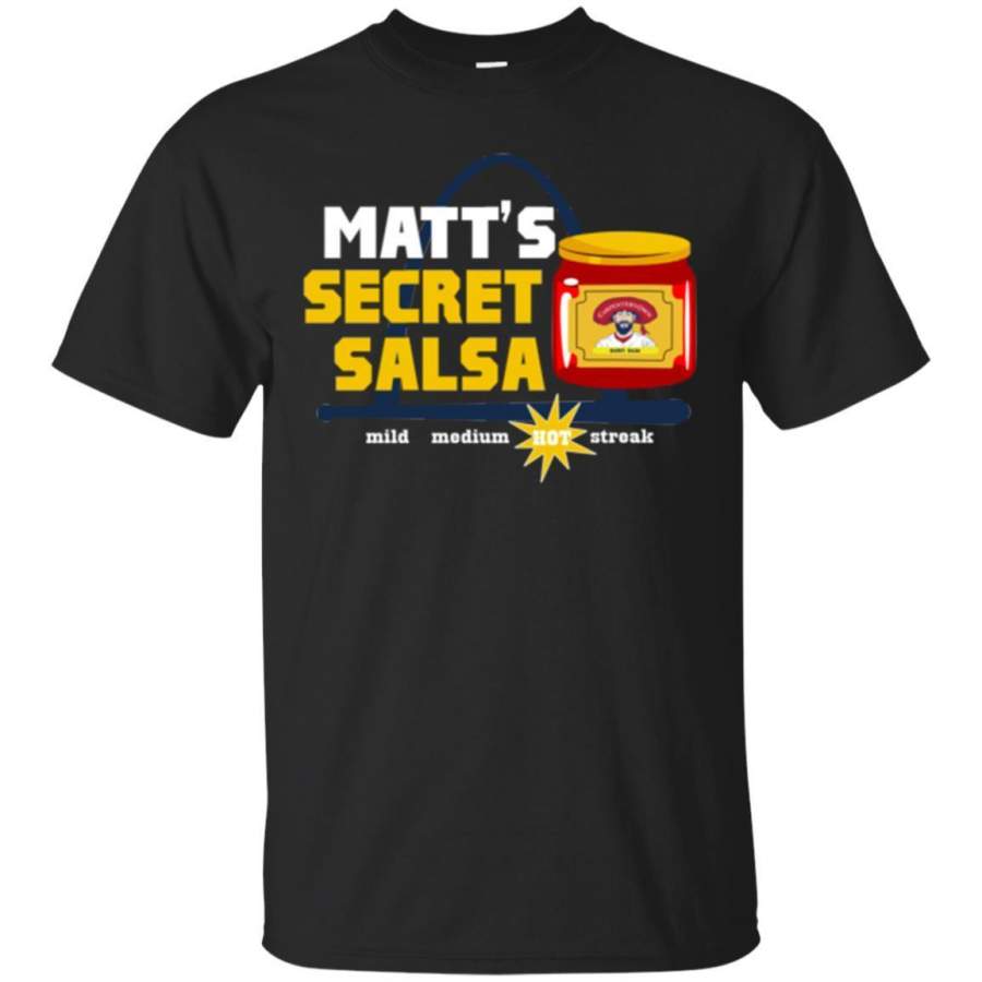 AGR Carpenter Matt’s Secret Salsa Funny Baseball Shirt