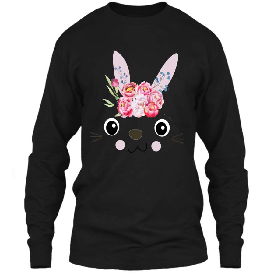 Cute Bunny Easter Day Gift T Shirt LS Ultra Cotton Tshirt