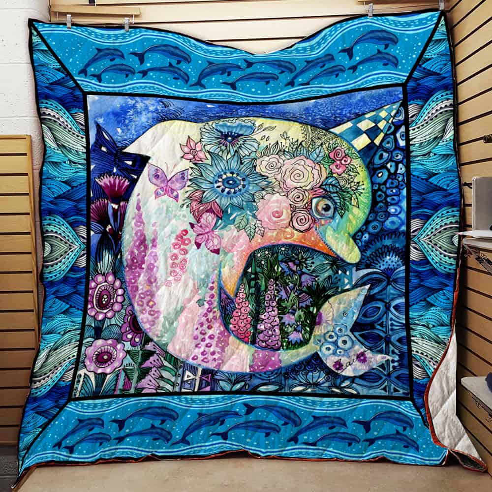 Dolphin Quilt Q2102-01