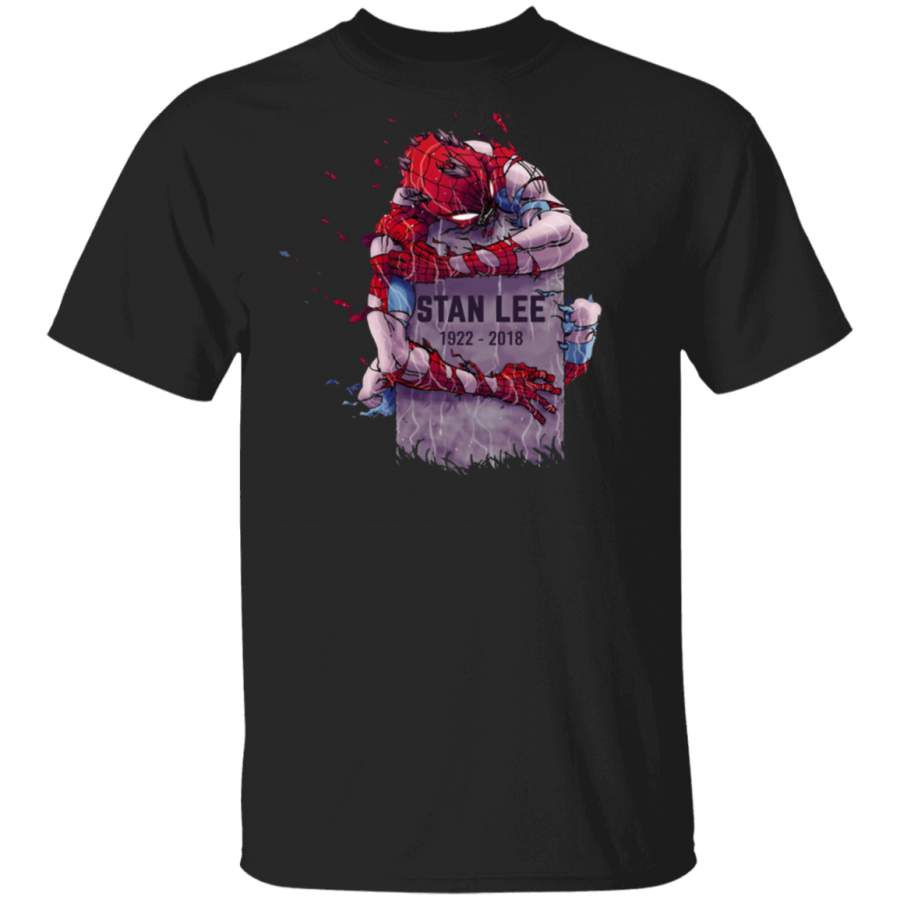 Stan Lee Rip – Hugging Spider T-Shirt