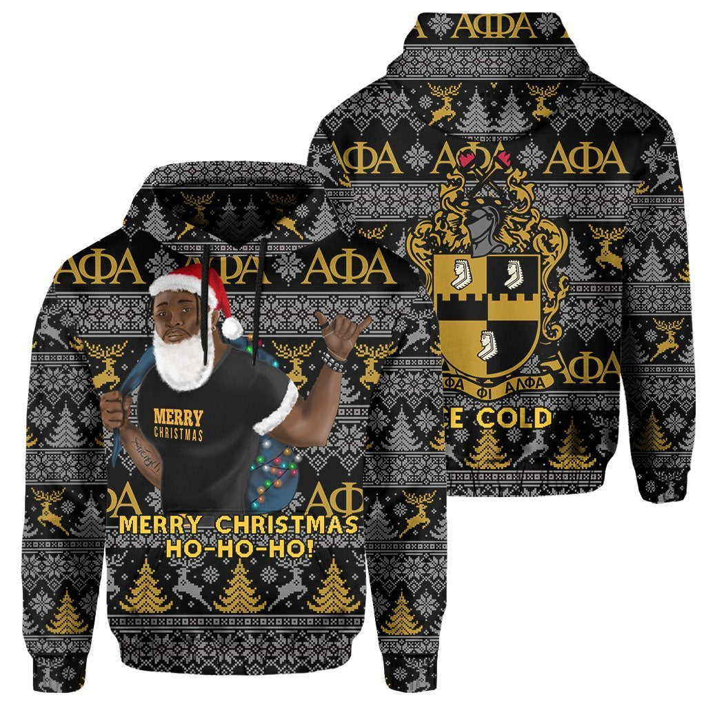 Fraternity Hoodie – Christmas Alpha Phi Alpha Hoodie