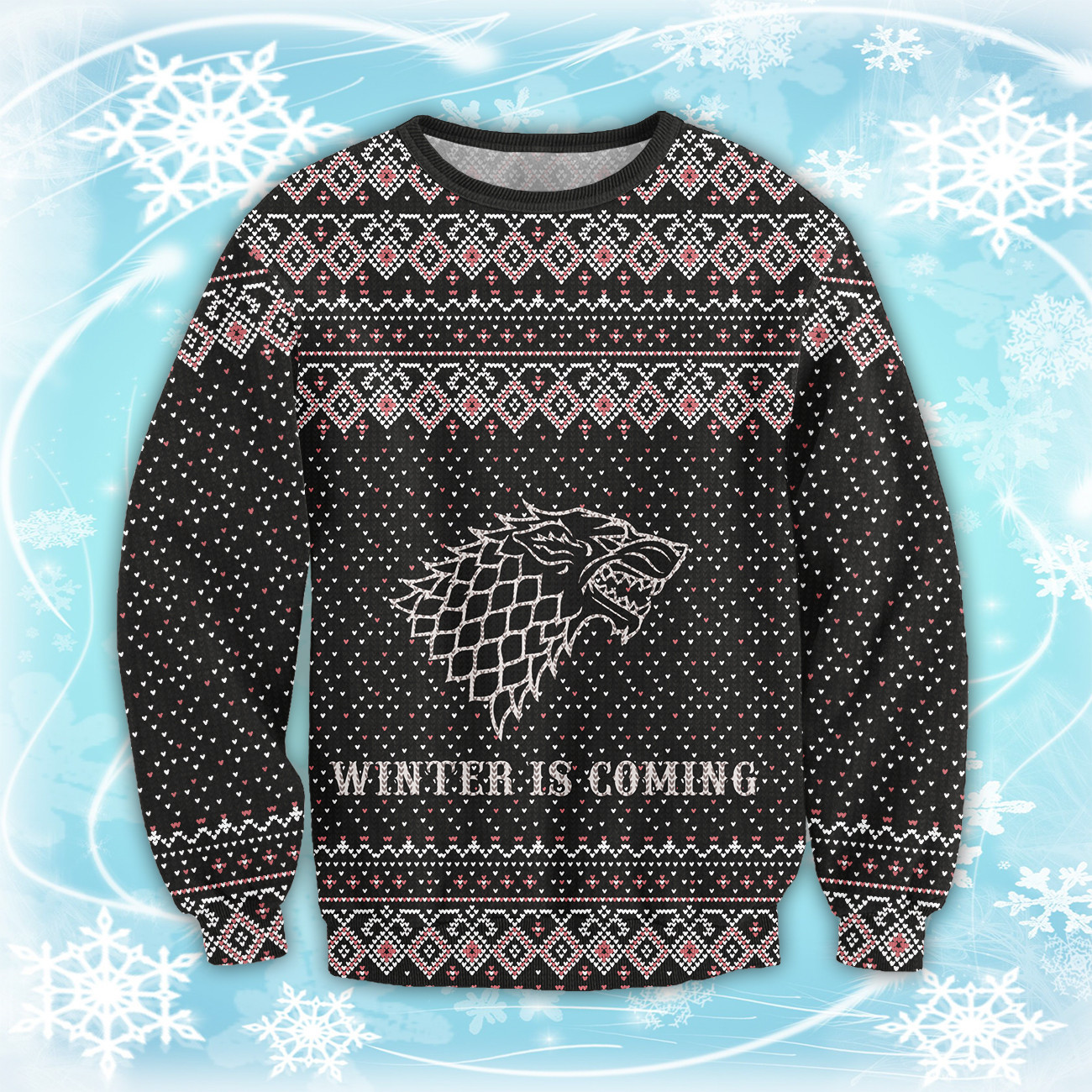 Winter Is Coming Ugly Christmas Aop Sweater