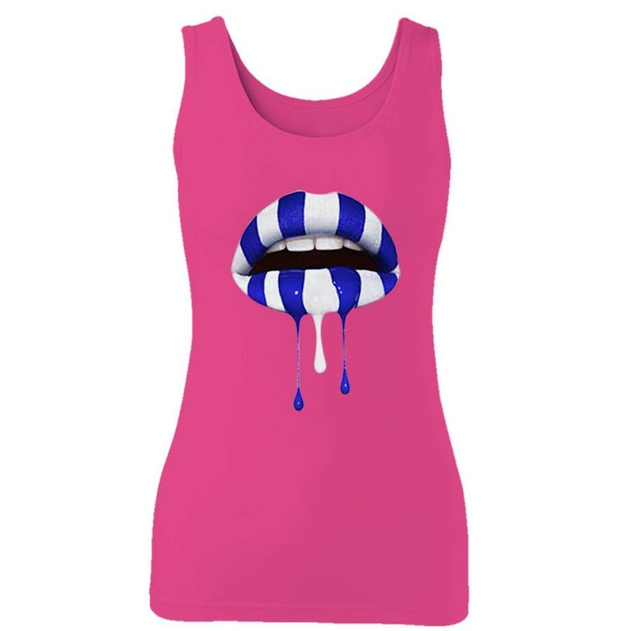 Zeta Lips Zeta Phi Beta Lips Woman’s Tank Top