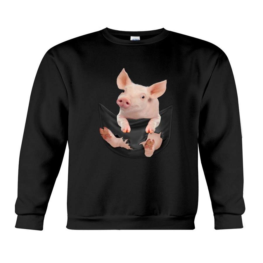 Pig In Pocket Gift For Animal Lovers Sweatshirt