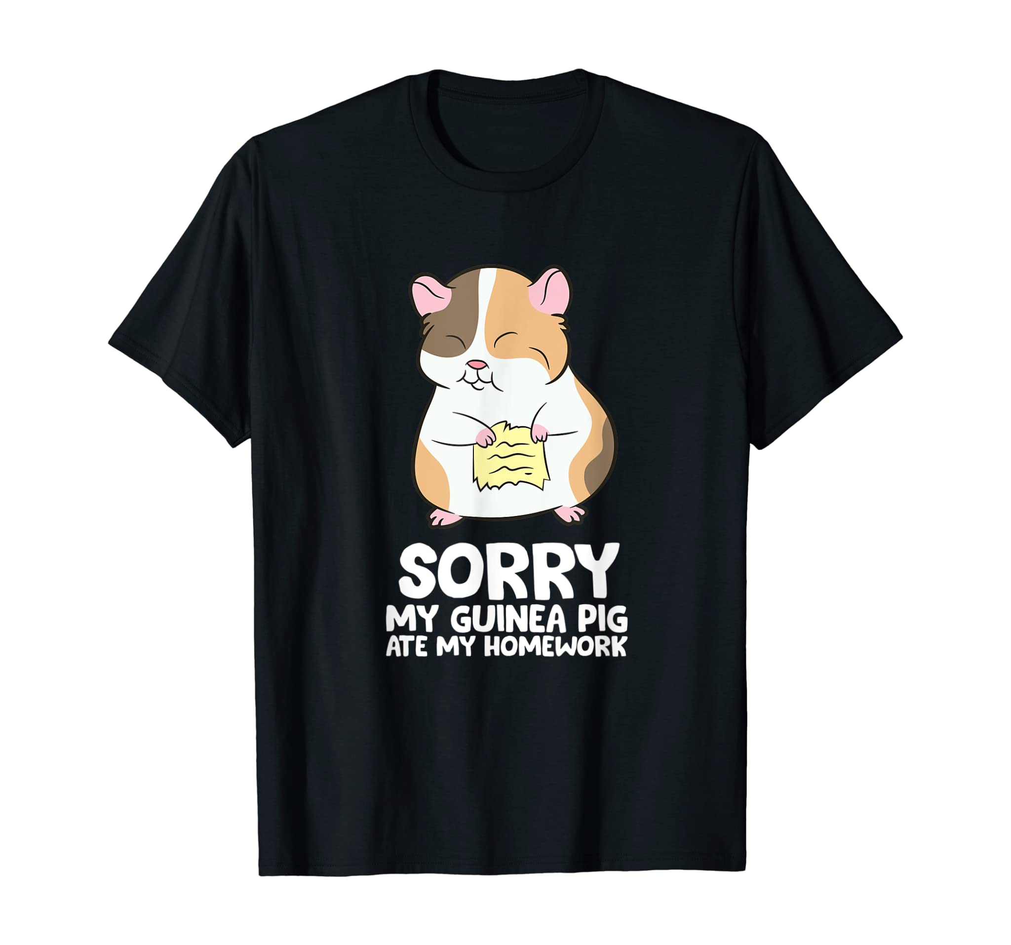 Sorry My Guinea Pig Ate My Homework Guinea Pig Kids School T-Shirt