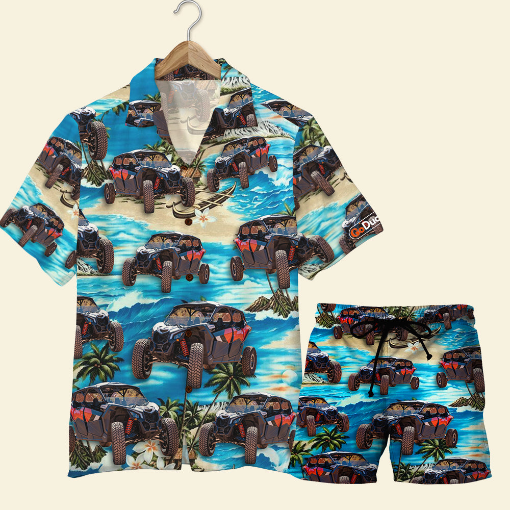 Custom Utv Hawaii Shirt And Men Beach Gift For Pattern Ha31336