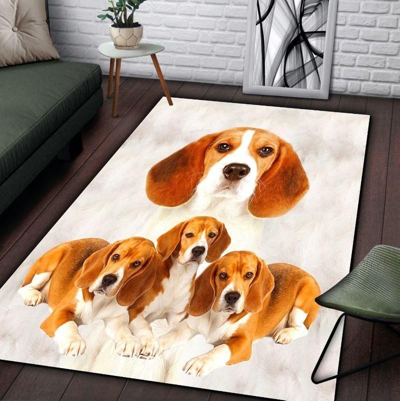 Awesome Beagle Rectangle Limited Edition  Sku 263494 Rug