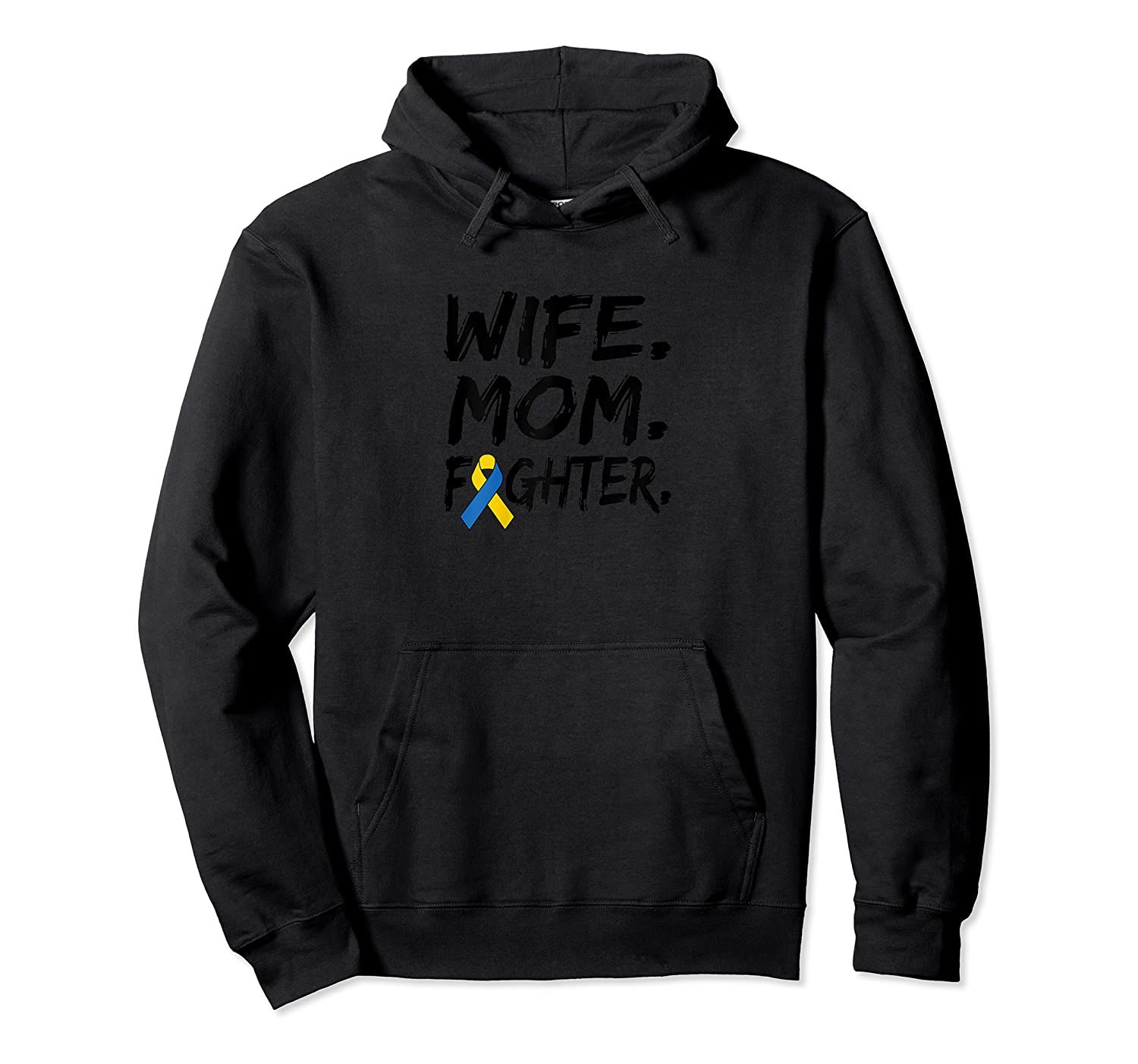 Womens Wife Mom Fighter Down Syndrome Awareness Pullover Hoodie, T-Shirt, Sweatshirt