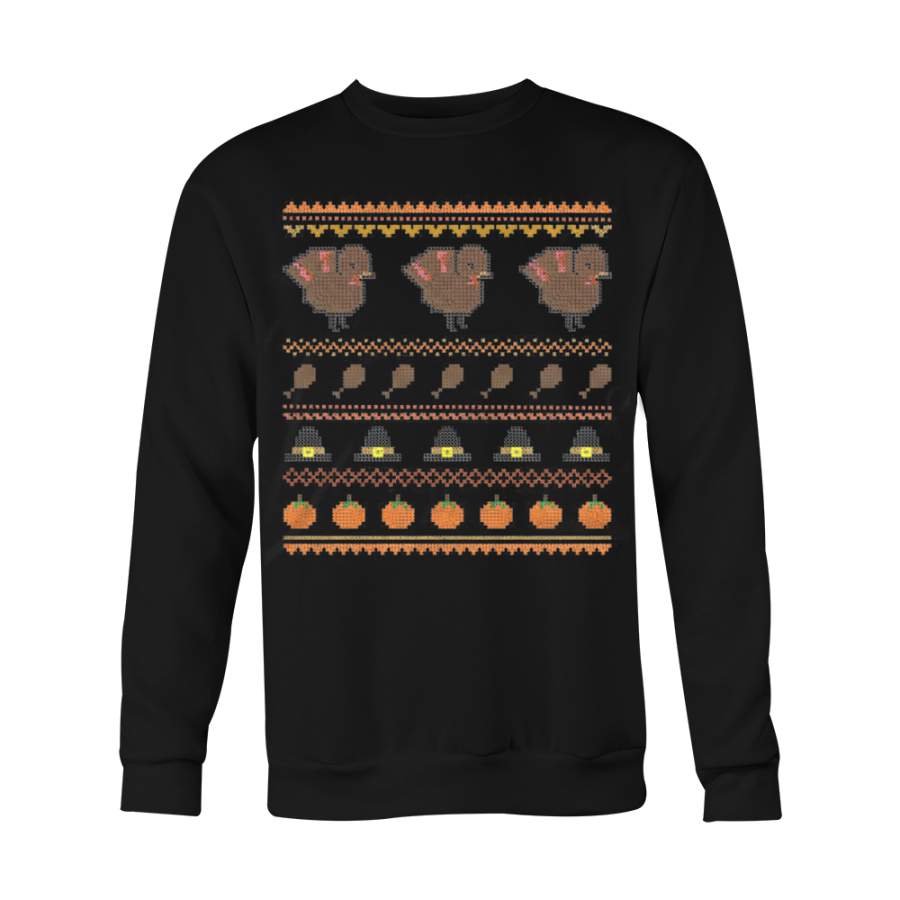 Turkey Thanksgiving Ugly Christmas Sweatshirt