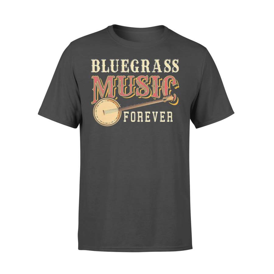 Bluegrass Music Forever Banjo Shirt