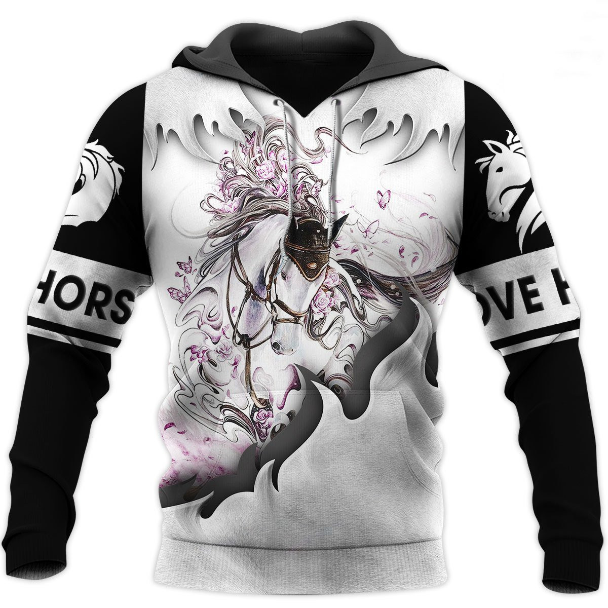 Love Horse 3D All Over Printed Shirts For Men And Women Tt130412